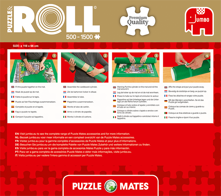 Puzzle & Roll 500 - 1500 stukjes