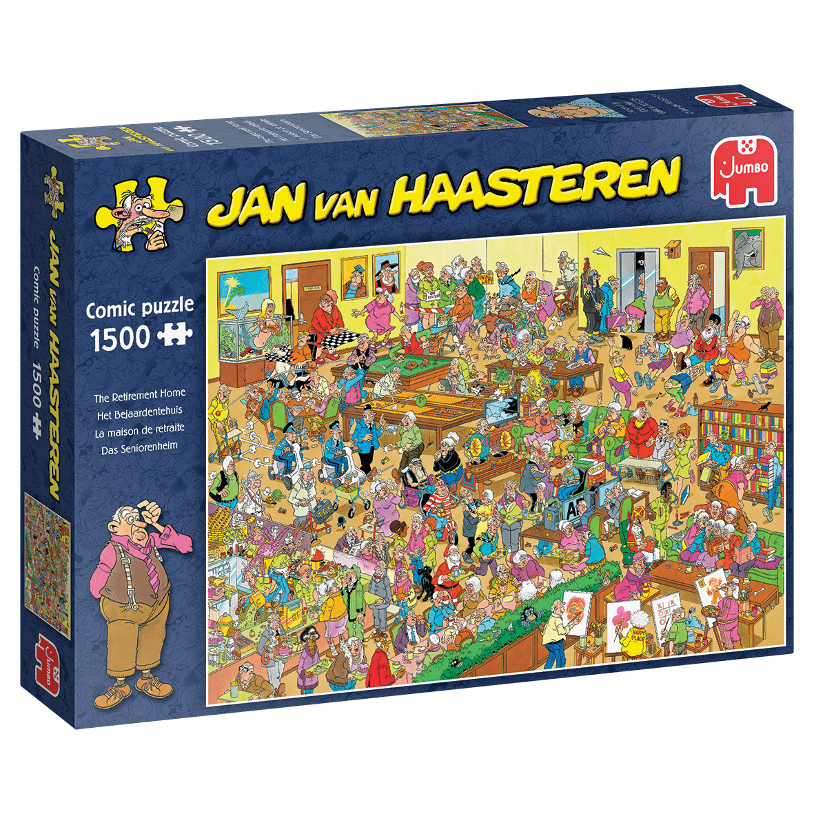 Het Bejaardentehuis | Jan van Haasteren | 1500 stukjes
