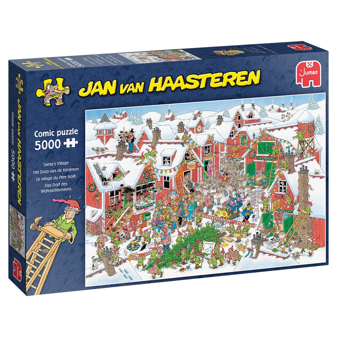 Het Dorp van de Kerstman | Jan van Haasteren | 5000 stukjes