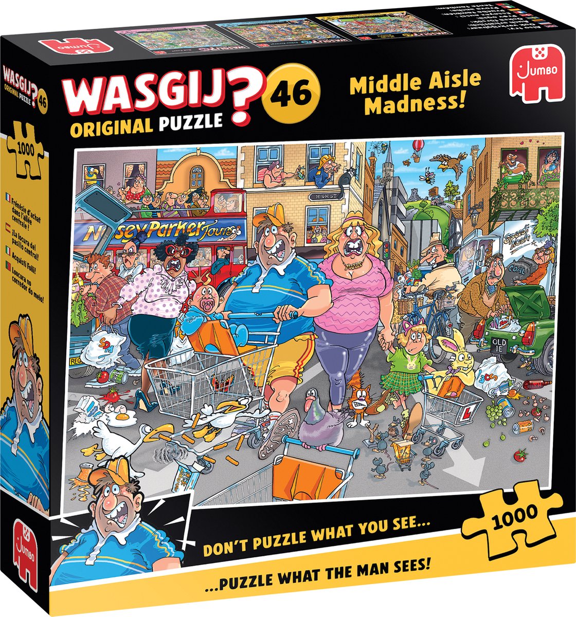 Buitenkansjes! | Wasgij Original 46 | 1000 stukjes