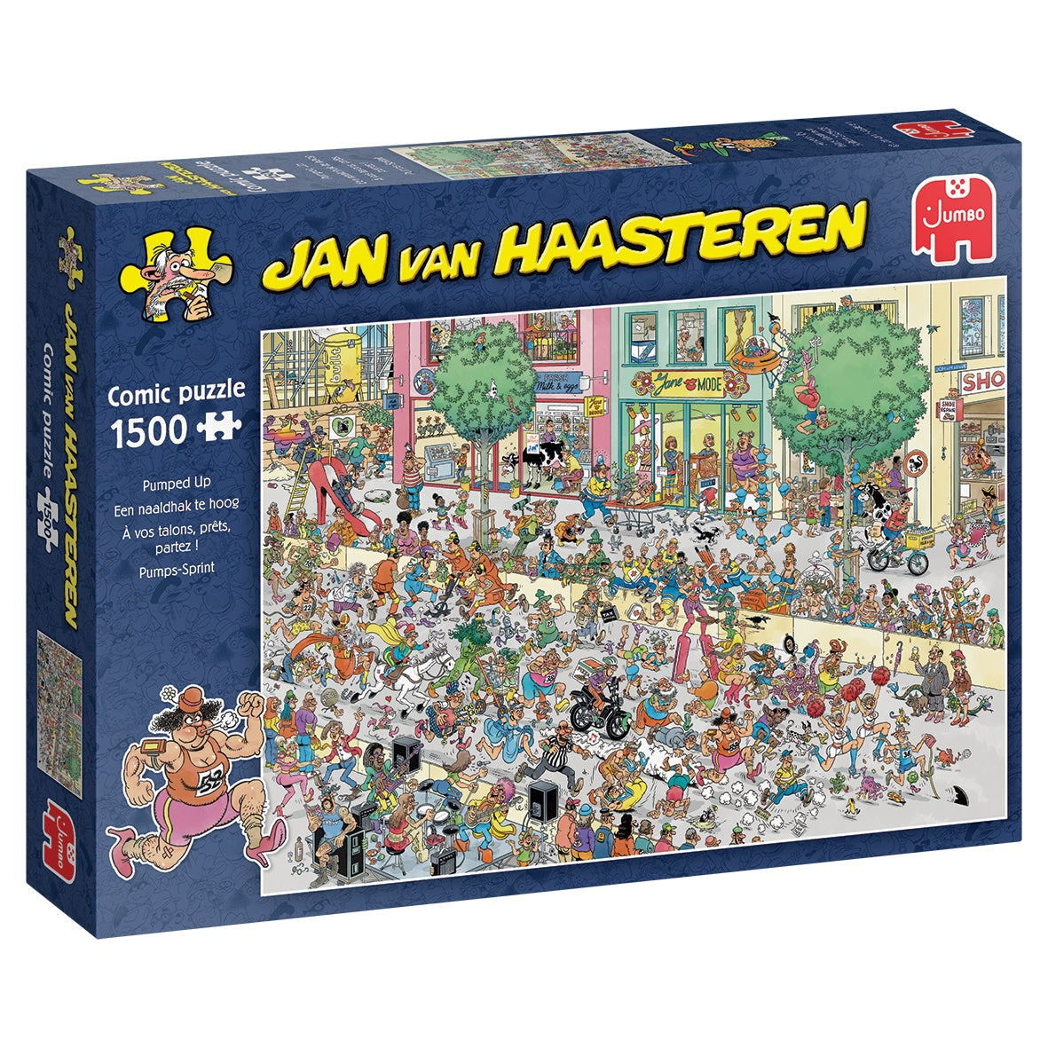 Een Naaldhak te Hoog | Jan van Haasteren | 1500 stukjes