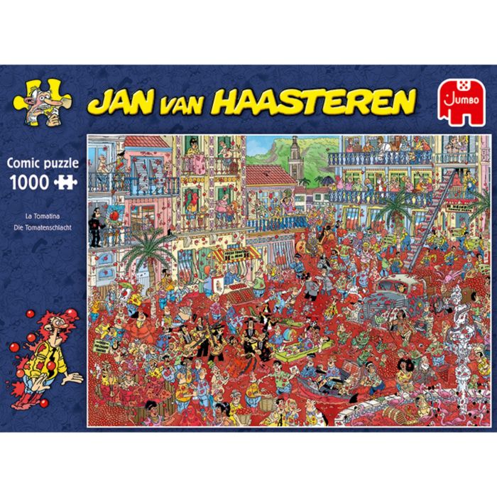 La Tomatina | Jan van Haasteren | 1000 stuks
