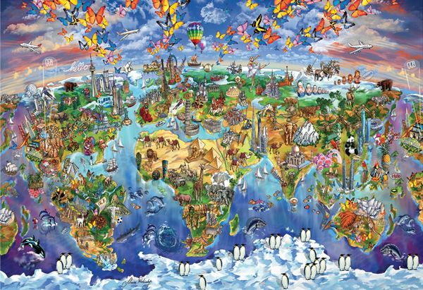 Eurographics | World Wonders  | 5.000 stukjes