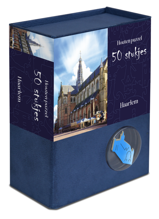 Houten Puzzel Haarlem | 50 stukjes