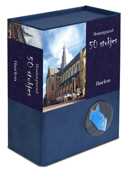 20% korting | Serie houten stedenpuzzels | 12 steden |3x Belgie + 9x Nederland | 50 stukjes per puzzel