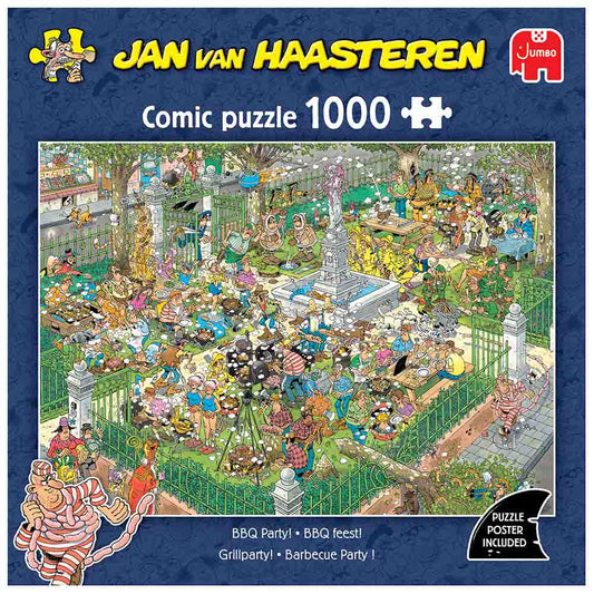 Pre-order nu!!! BBQ Feest | Jan van Haasteren | 1000 stukjes