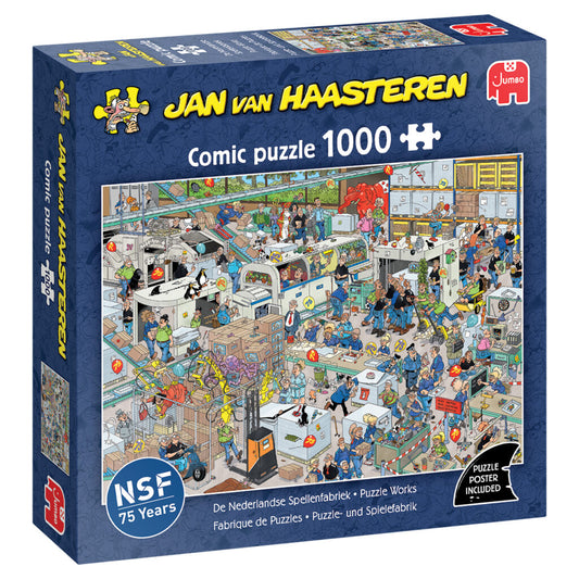 PRE-ORDER!! De Nederlandse Spellenfabriek | Jan van Haasteren | 1000 stukjes
