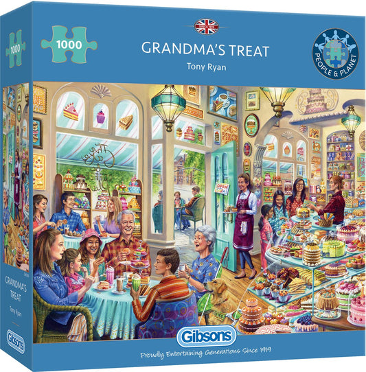 Grandma's Treat Puzzel  - Gibsons puzzels - 1.000 stukjes