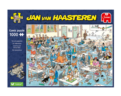 Jan van Haasteren | De Kattenshow | 1000 stukjes