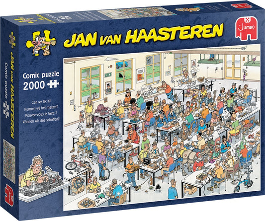 20% korting | Jan van Haasteren 1ste kwartaal 2026 |  6 puzzels | 500- 1.000- en 2.000 stukjes