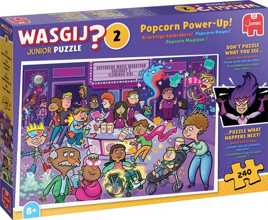 Wasgij Junior 2 | Krachtige kaskrakers!  | 240 stukjes
