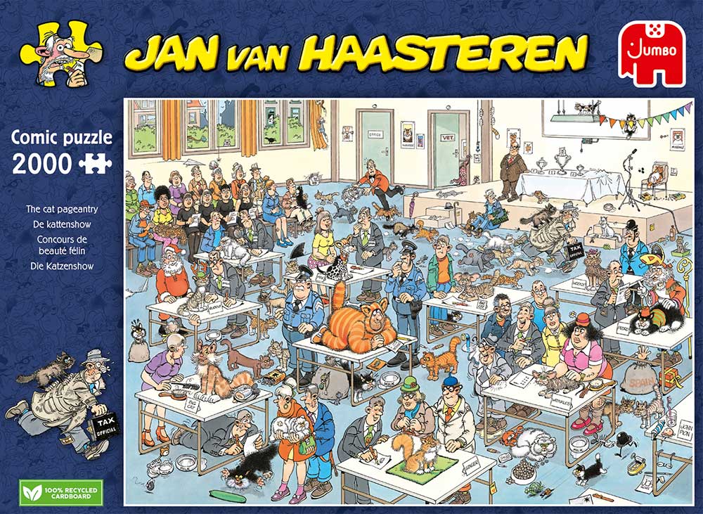 Jan van Haasteren | De Kattenshow | 2000 stukjes