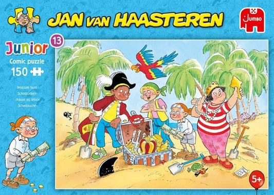 Schatzoeken |Jan van Haasteren Junior | 150 stukjes