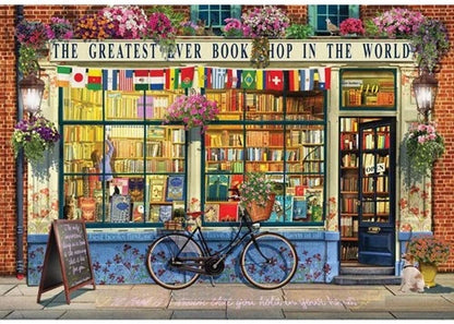 Eurographics | The Greatest Bookstore in the World Puzzel  | 1.000 stukjes