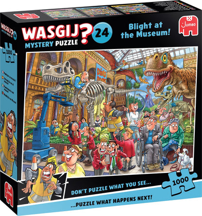 Wasgij Mystery 24 | Paniek in het museum! | Puzzel - 1.000 stukjes