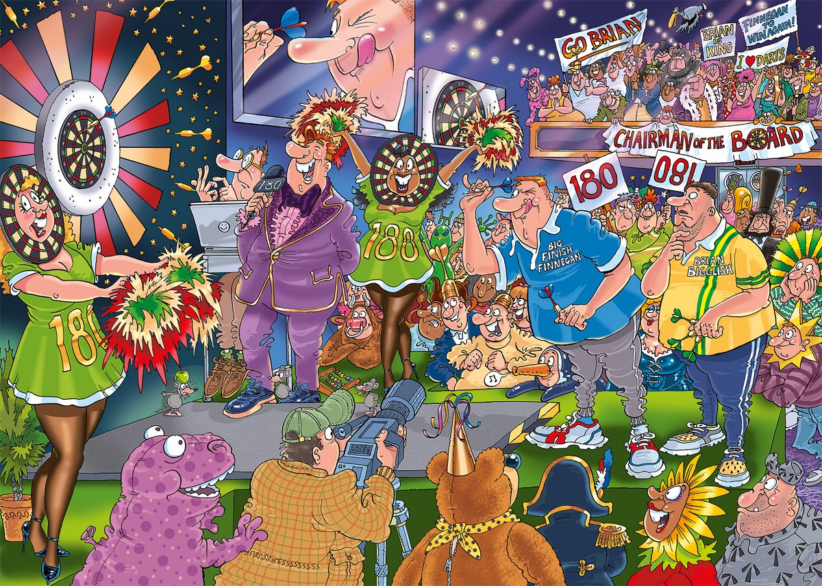 Wasgij Mystery 30 | Schot in de roos! | Puzzel - 1.000 stukjes
