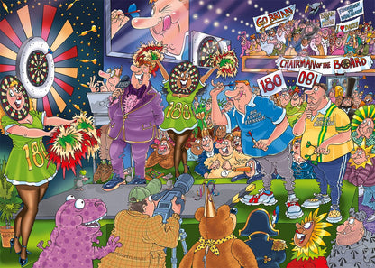 Wasgij Mystery 30 | Schot in de roos! | Puzzel - 1.000 stukjes