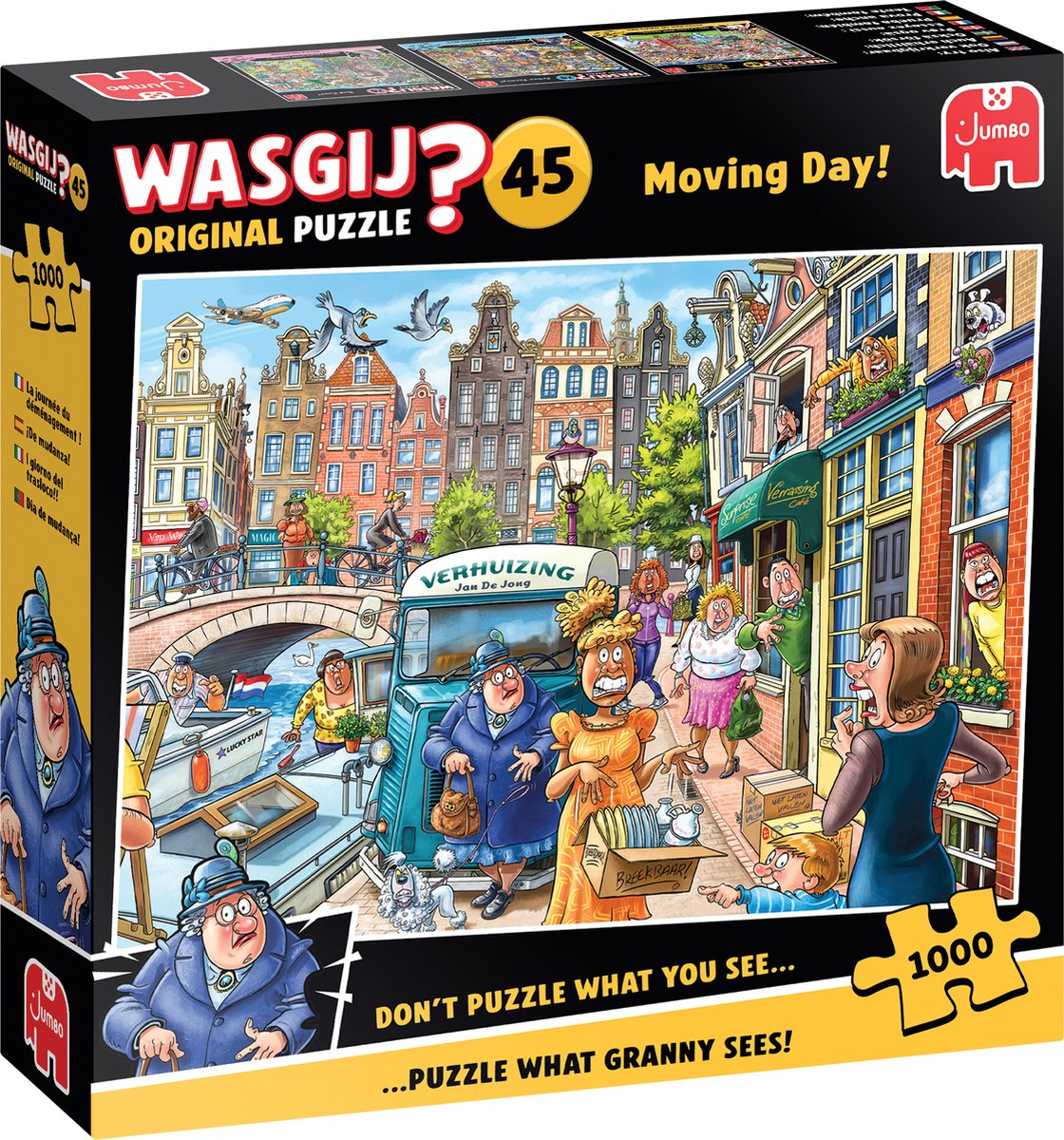 Wasgij Original 45 | Verhuisdag! | Puzzel - 1.000 stukjes