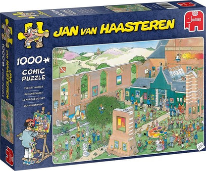 De Kunstmarkt | Jan van Haasteren | 1000 stuks