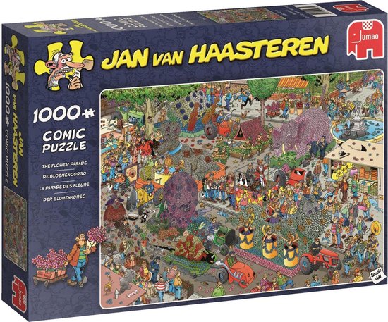 De Bloemencorso | Jan van Haasteren | 1000 stuks