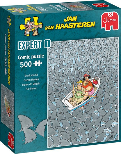 Overal Haaien | Jan van Haasteren - Expert 1 | 500 stukjes