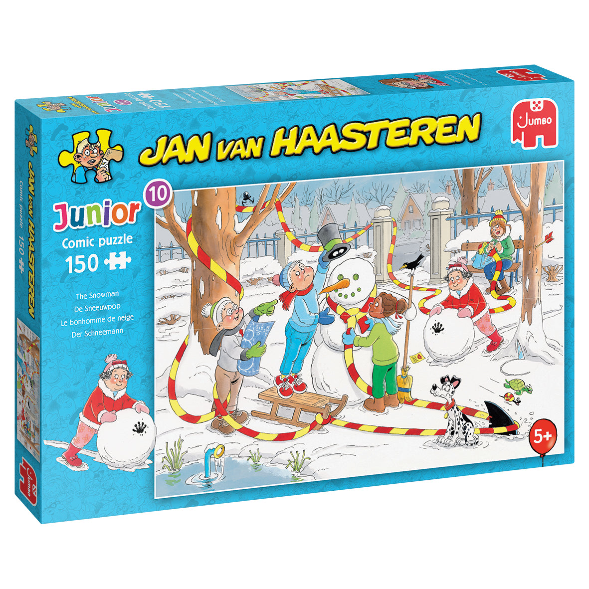 De Sneeuwpop  | Jan van Haasteren Junior 10 | 150 stuks