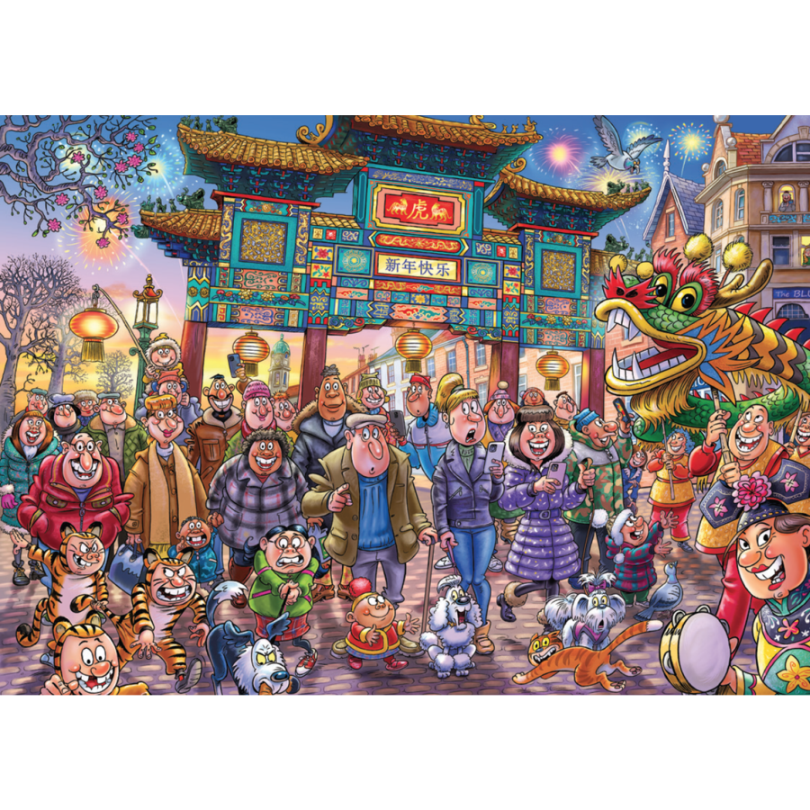 Chinees Nieuwjaar | Wasgij Original 39 | 1000stukjes
