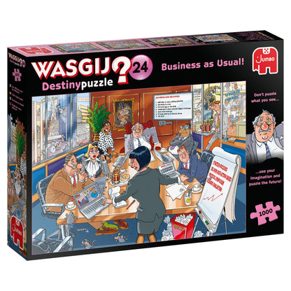Business as usual! | Wasgij Destiny 24 | 1000stuks