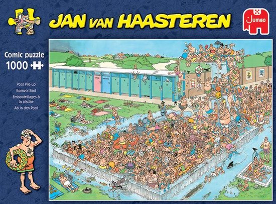 Bomvol bad | Jan van Haasteren | 1000stuks
