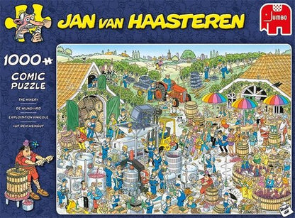 De Wijnmakerij | Jan van Haasteren | 1000 stuks