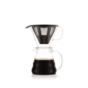 MELIOR Koffiezetapparaat, permanent roestvrijstalen filter, 5 kopjes, 0,6 l