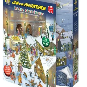 Jan van Haasteren Adventskalender 2026 – 24 x 54 stukjes
