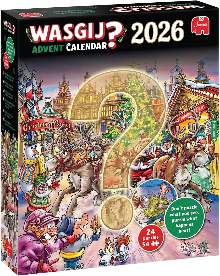 05 September 2026 | Advent Calendar 2026 | Wasgij | 24 x 54 stukjes