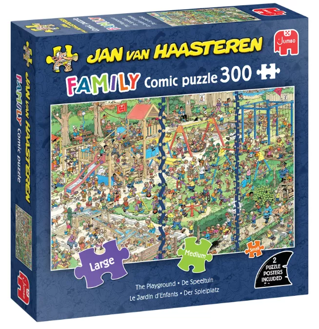 Jan van Haasteren – De Speeltuin | 300 stukjes Family Puzzel
